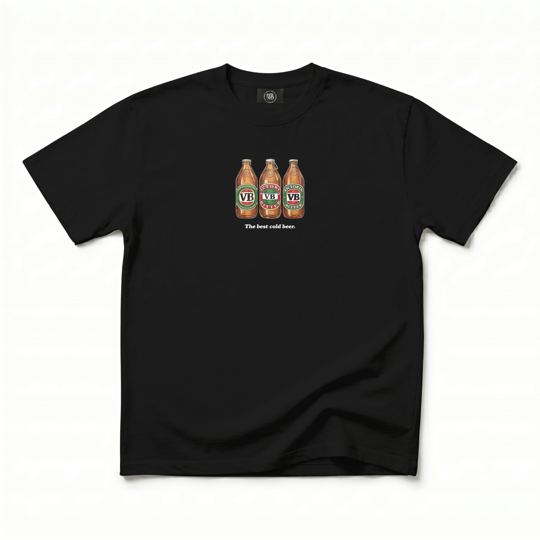 THE BEST COLD BEER BLACK TEE