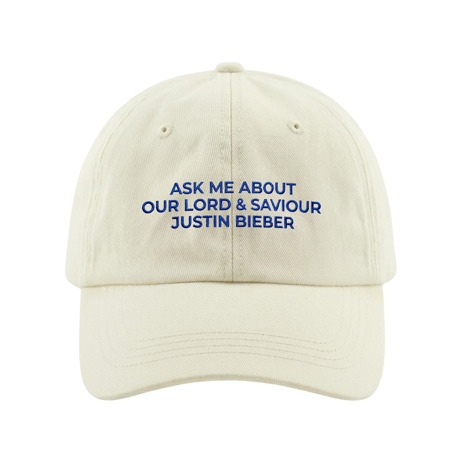 LORD & SAVIOUR JUSTIN BIEBER BEIGE DAD HAT LORD & SAVIOUR JUSTIN BIEBER BEIGE DAD HAT