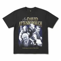 VINTAGE CENTENARY ATTENBOROUGH T-SHIRT