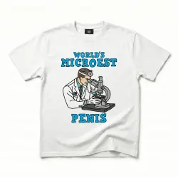 WORLDS MICROEST WHITE TEE