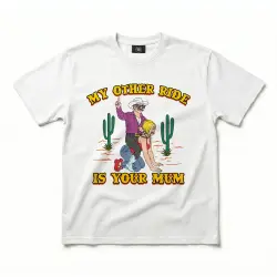 YOUR MUM WHITE TEE