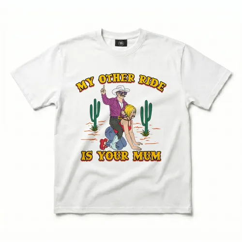 YOUR MUM WHITE TEE