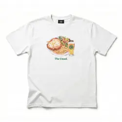 THE USUAL WHITE TEE