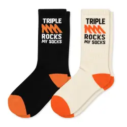 2 PACK TRIPLE M ROCKS MY SOCKS