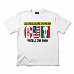 AUSTRALIA ARE GOING TO CUM WHITE TEE