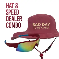 BAD DAY TO BE A BEER WIDE BRIM HAT COMBO