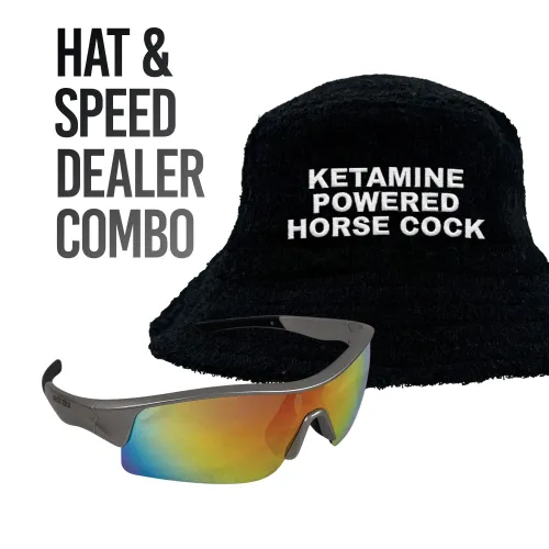 KETAMINE POWERED BUCKET HAT COMBO