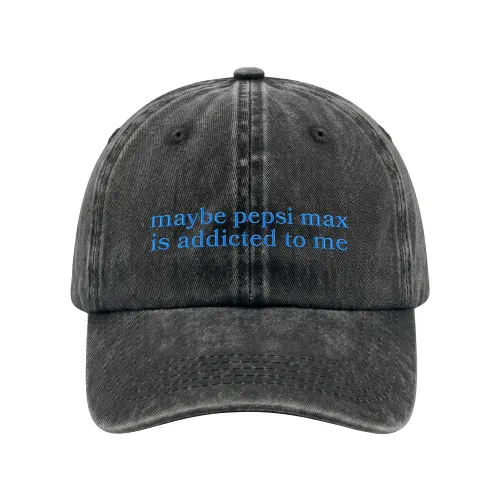 MAX ADDICTED WASHED BLACK DAD HAT