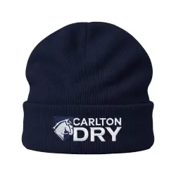 CARLTON DRY NAVY BEANIE
