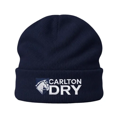 CARLTON DRY NAVY BEANIE