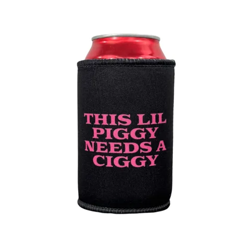 THIS LIL PIGGY STUBBY HOLDER