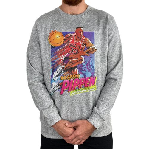PIPPEN HERO MARBLE GREY CREW