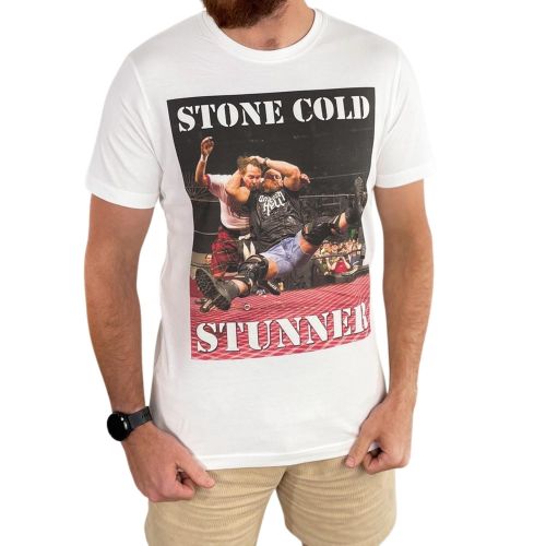 STONE COLD WHITE TEE