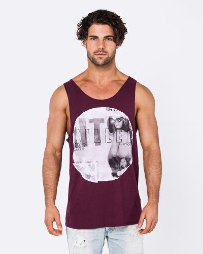 KILLER EXIT MAROON SINGLET