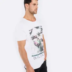 SILENCE WHITE TEE