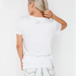 WHITE BLANK TEE