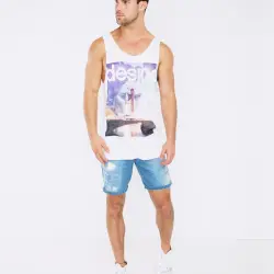 DESIRE ROCKET WHITE SINGLET