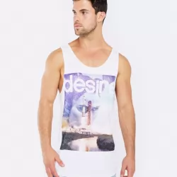 DESIRE ROCKET WHITE SINGLET