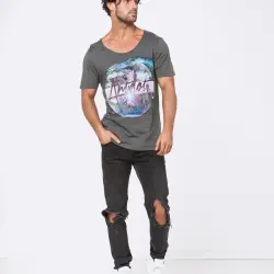 ANTIDOTE GREY TEE