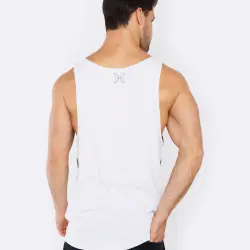 FIND ME IN THE WOODS WHITE SINGLET