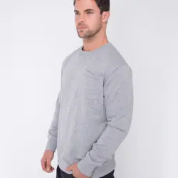 SCHOOL YARD MARBLE GREY CREW