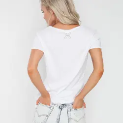 SCREAMING SILENCE WHITE TEE