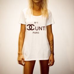 COCOCUNT WOMENS WHITE TEE