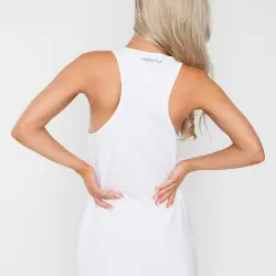 BLANK WHITE SINGLET