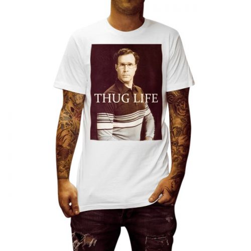 WILL THUG LIFE WHITE TEE