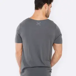 FIND ME IN THE WOODS GREY TEE