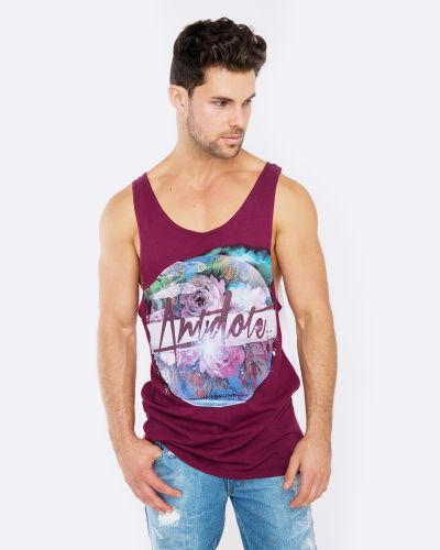ANTIDOTE MAROON SINGLET