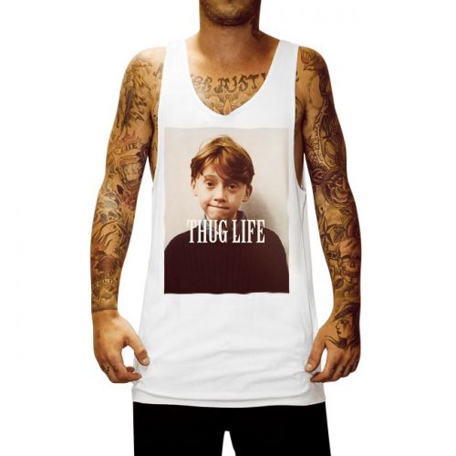 WEASLEY LIFE WHITE SINGLET