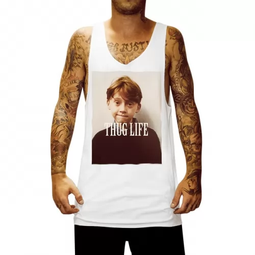 WEASLEY LIFE WHITE SINGLET