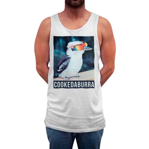 COOKEDABURRA WHITE SINGLET