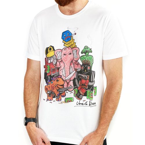 THUG JOHNSON WHITE TEE