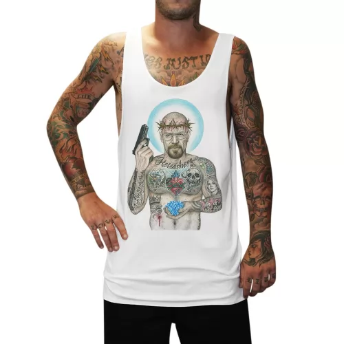 WALTER WHITE WHITE SINGLET