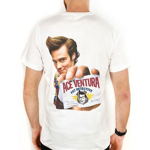 ACE VENTURA FRONT AND BACK TEE