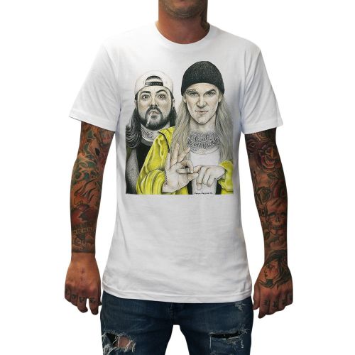 JAY AND SILENT BOB WHITE TEE