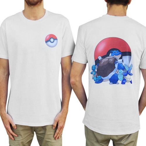 BLASTOISE EVOLUTION FRONT AND BACK TEE