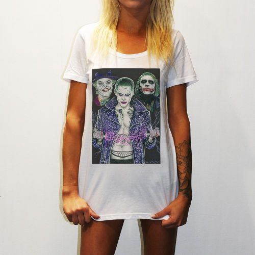 WOMENS THE UNHOLY TRINITY WHITE TEE