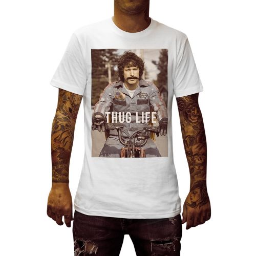 THUG HOT ROD WHITE TEE
