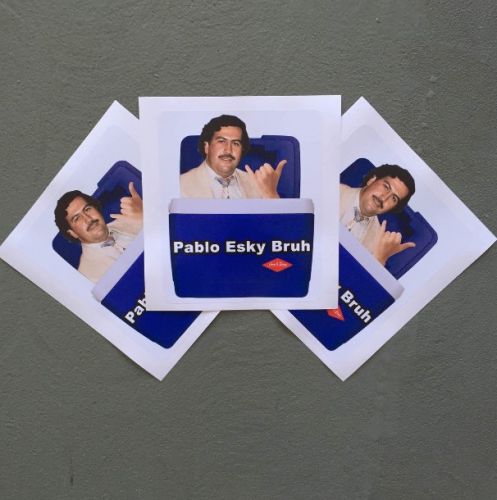 3 PACK OF ESKY STICKERS