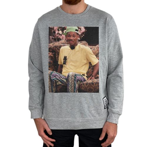 FRESH PRINCE MARBLE GREY CREW