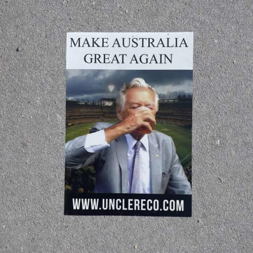 GREAT AGAIN STICKER