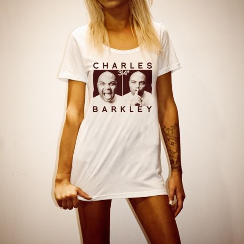CHARLES BARKLEY WHITE TEE