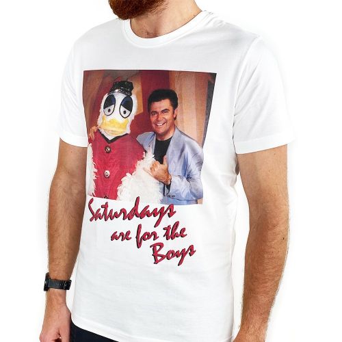 HEY HEY SATURDAYS WHITE TEE BOYS