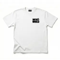 FRONT AND BACK WAYNES WORLD TEE
