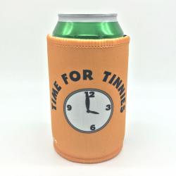 TIME FOR TINNIES STUBBY HOLDER TIME FOR TINNIES STUBBY HOLDER