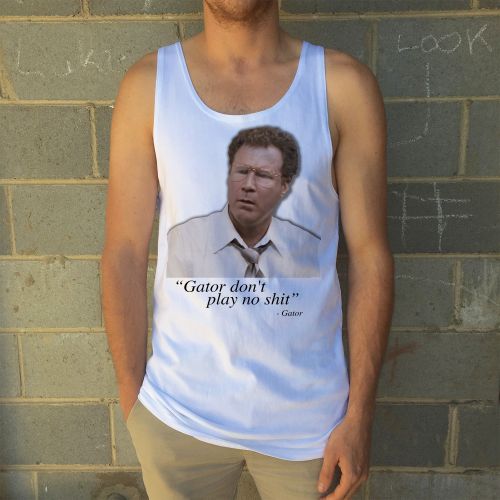 GATOR WHITE SINGLET