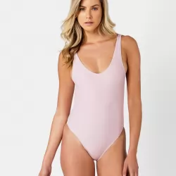 BLANK BLUSH SWIMSUIT
